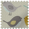 Birds, Ochre - Made to Measure Curtains